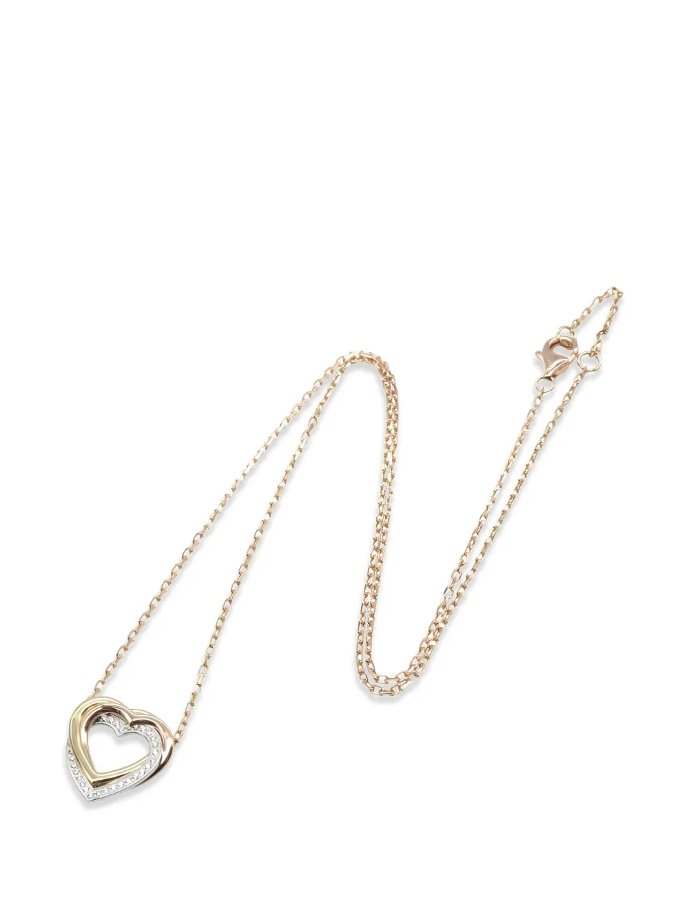 Cartier 2010s Trinity Heart diamond necklace - Oro