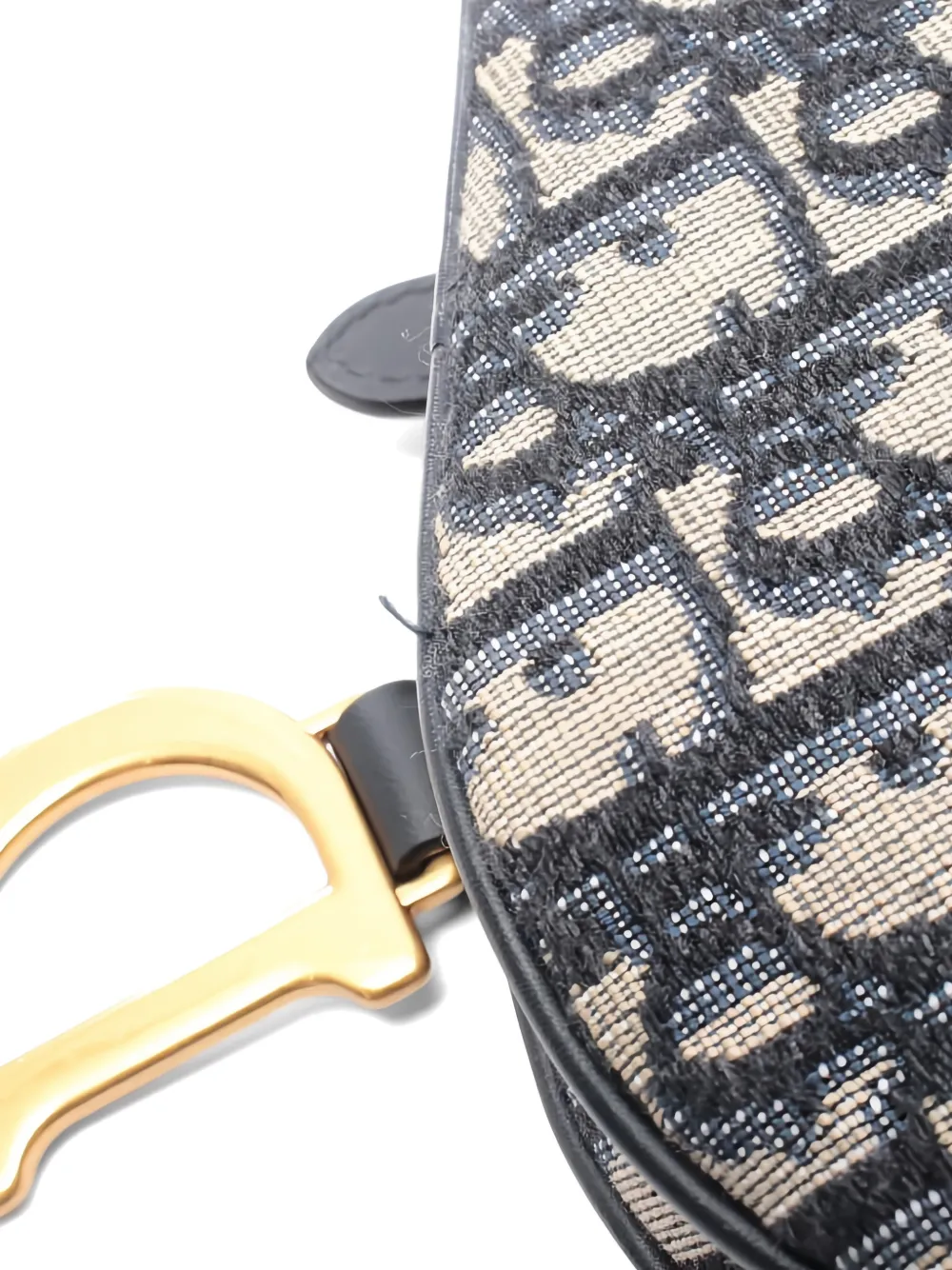 Christian Dior Pre-Owned 2010s Sabble shopper met oblique-jacquard Beige