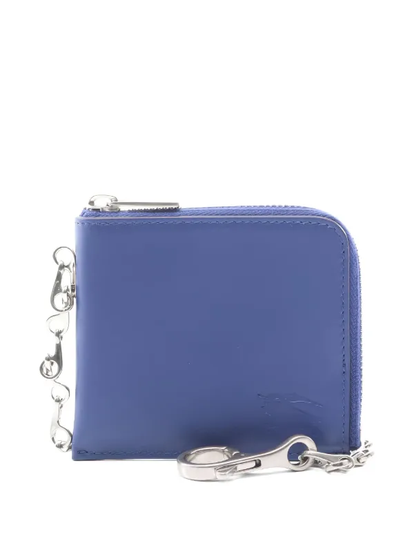 Burberry Pre-owned 2010s Logo-detail Card Case in Blue