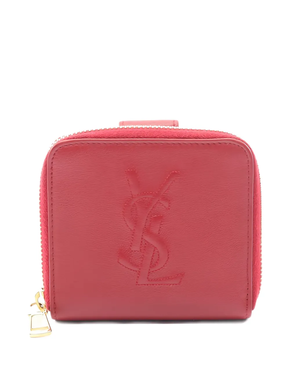 Saint Laurent Pre-Owned bi-fold leather wallet - Rot