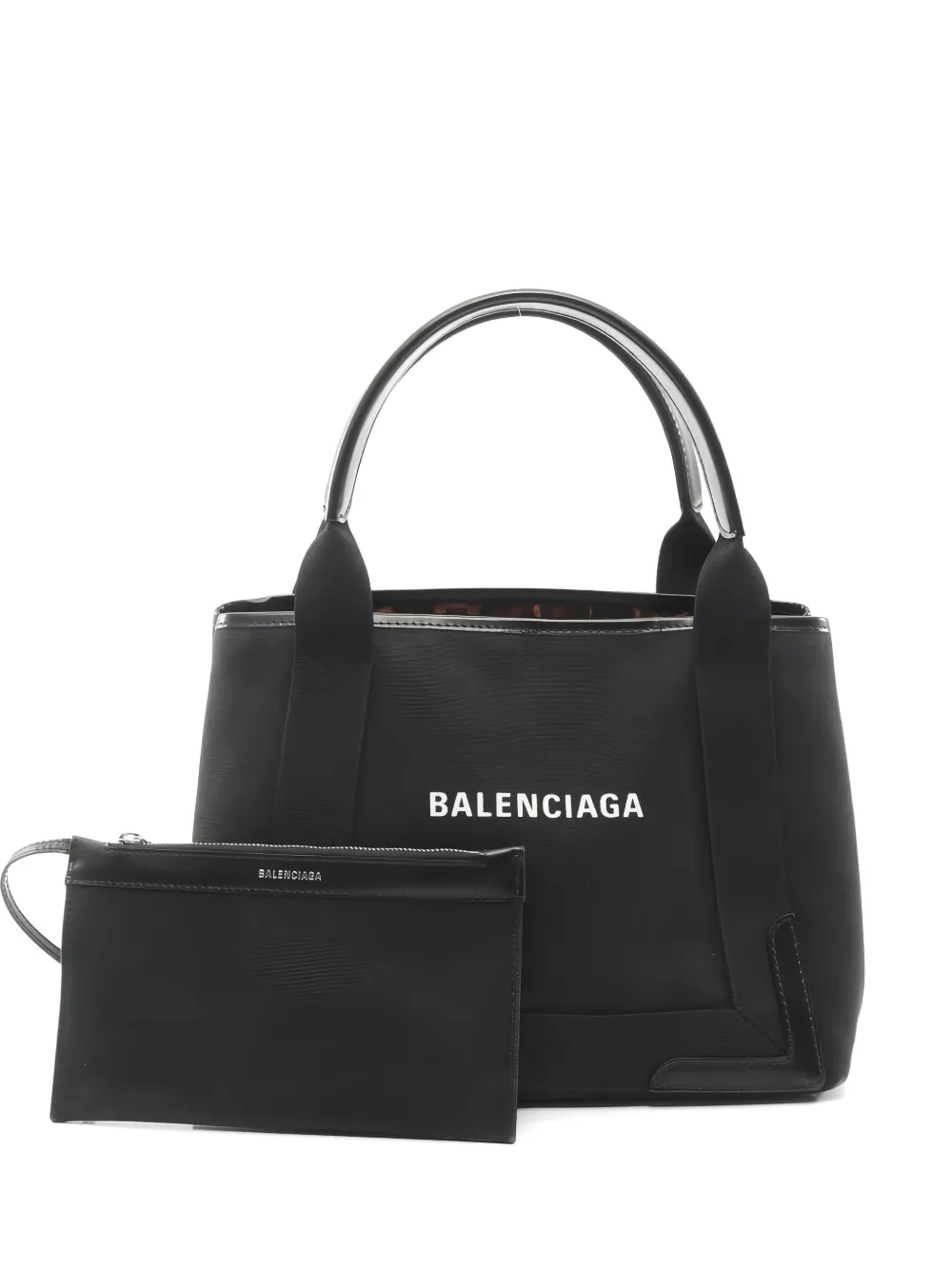 Balenciaga Pre-Owned 2010s S Navy Cabas tote bag - Nero