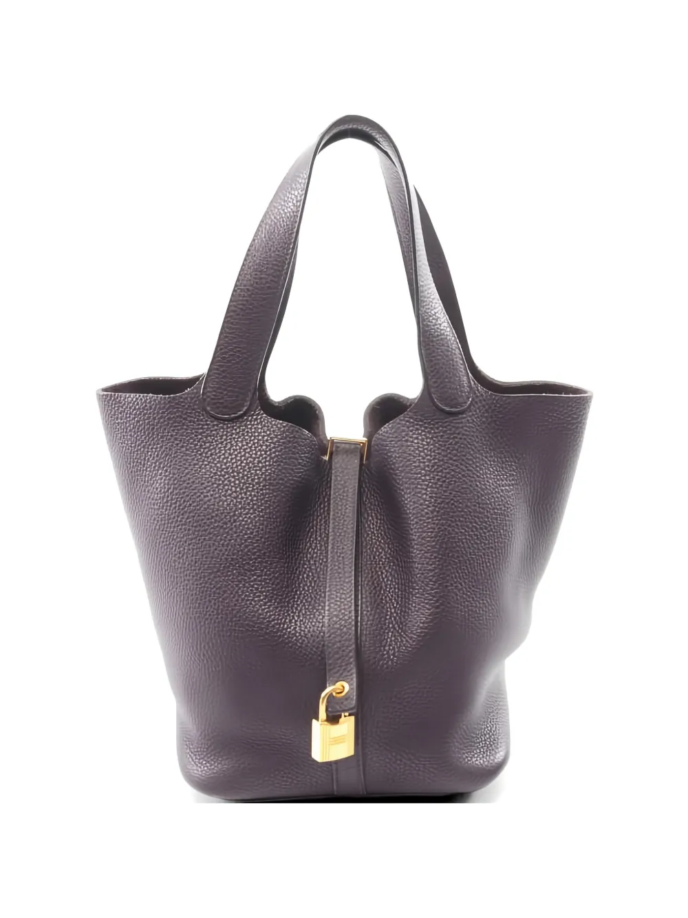 Hermès Pre-Owned 2019 Picotin Lock MM taurillon clemence tote bag - Violett