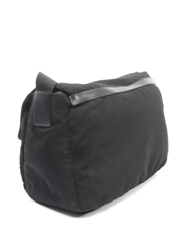 Prada Pre-Owned 2000s Vela Shoulder Bag | Black | FARFETCH