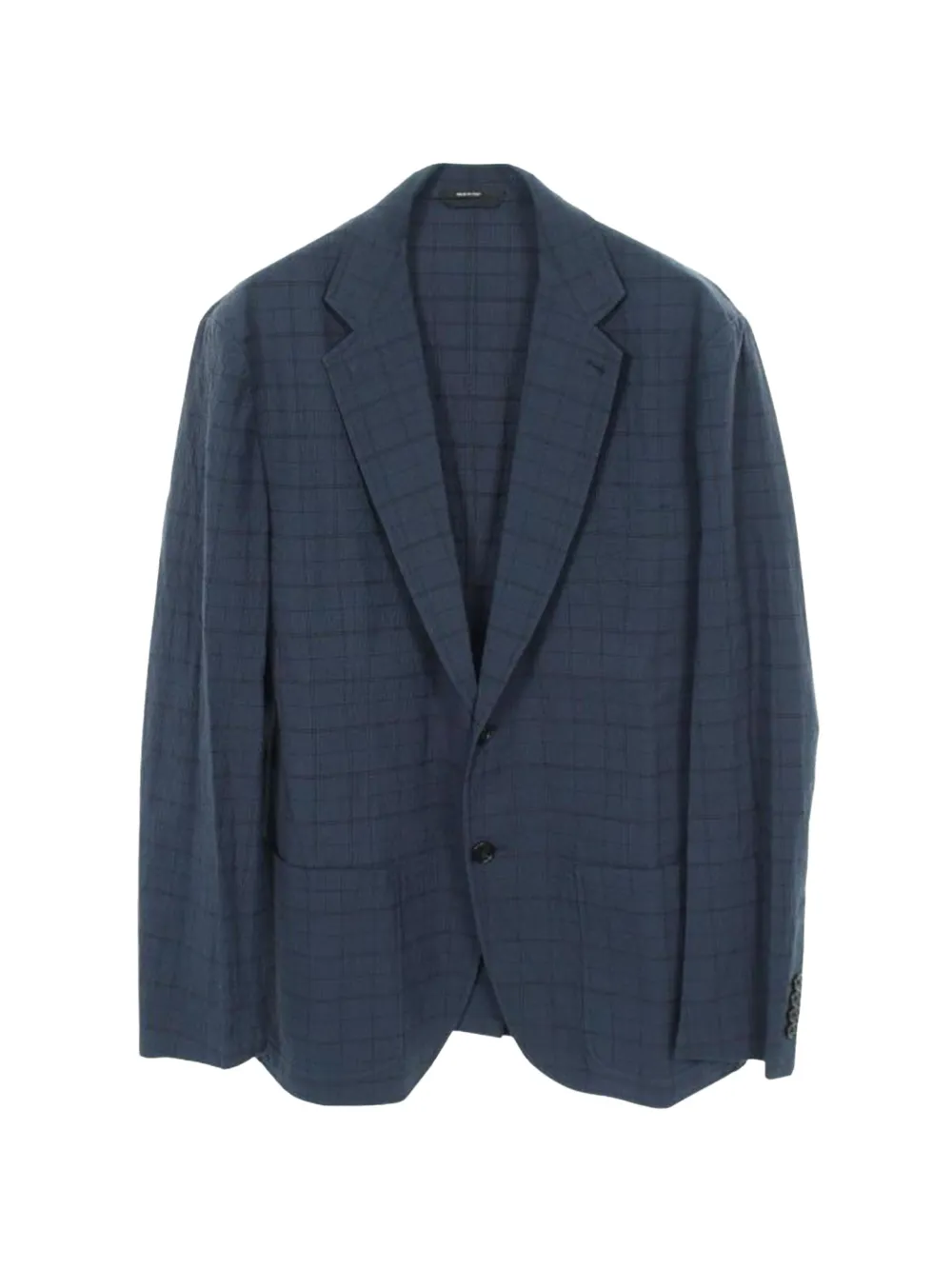 Hermès Pre-Owned 2010s checked jacket - Braun