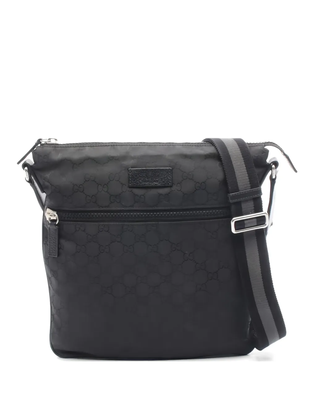 Gucci Pre-Owned 2000s GG-pattern shoulder bag - Nero