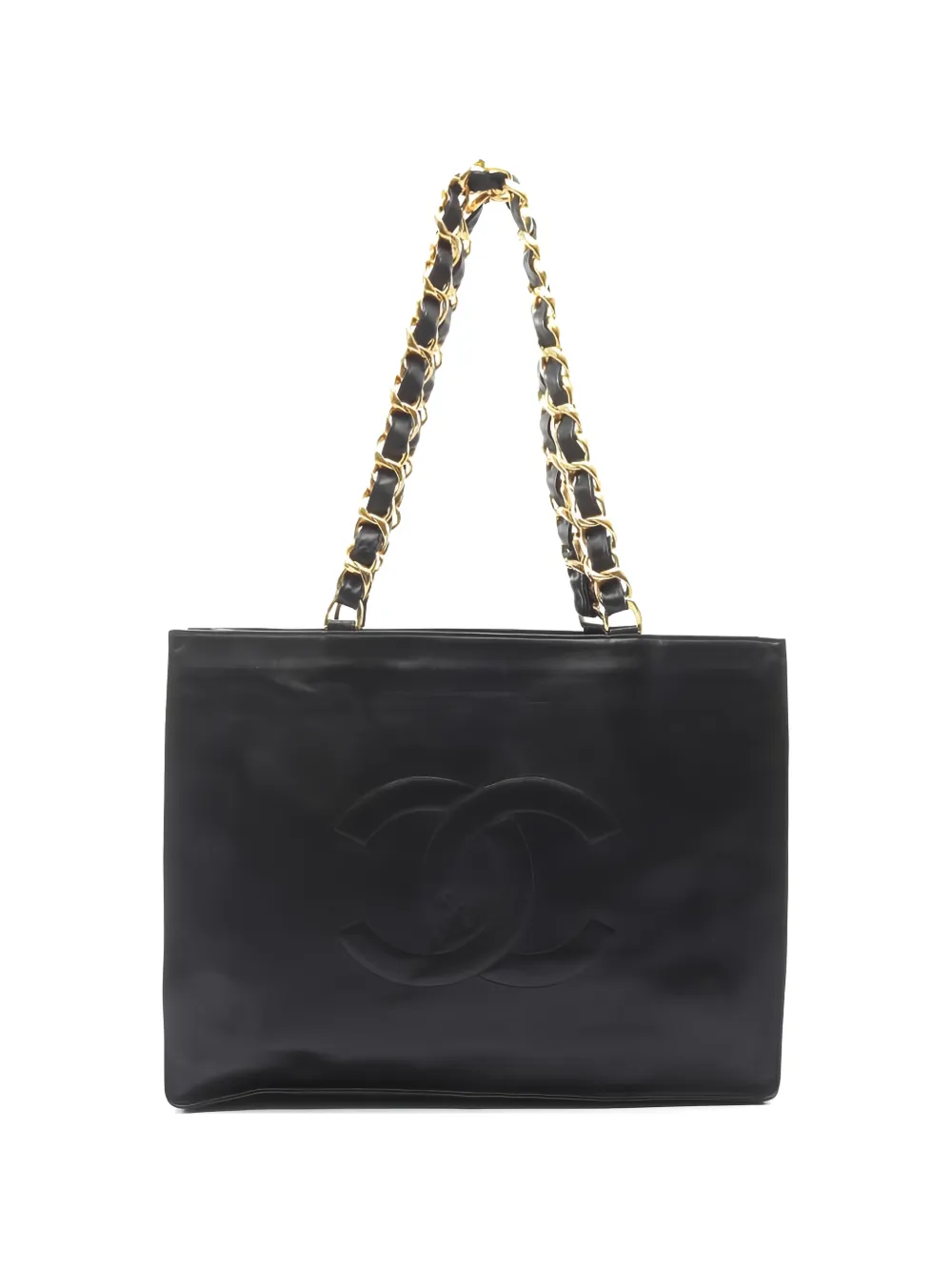 CHANEL Pre-Owned 1996-1997 CC tote bag - Nero