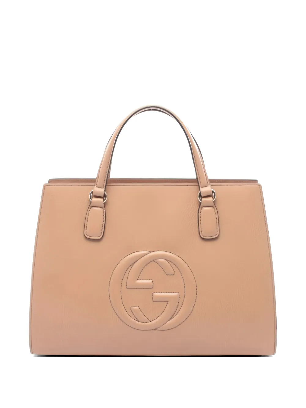 Gucci Pre-Owned 2010s Soho Interlocking G handbag - Toni neutri