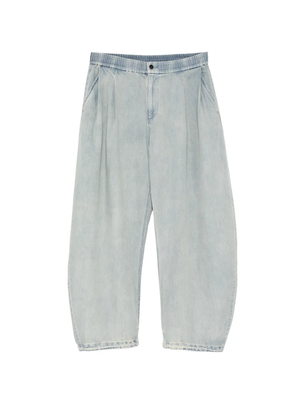 CROQUIS Ausgeblichene Jeans mit weitem Bein - Blau