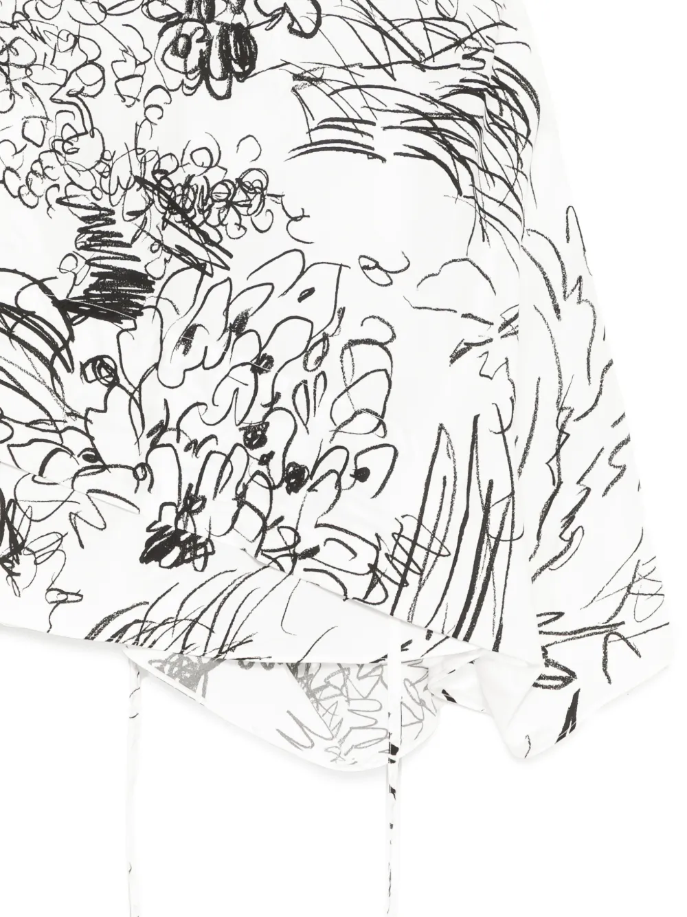 JNBY Top met bloemenprint Wit