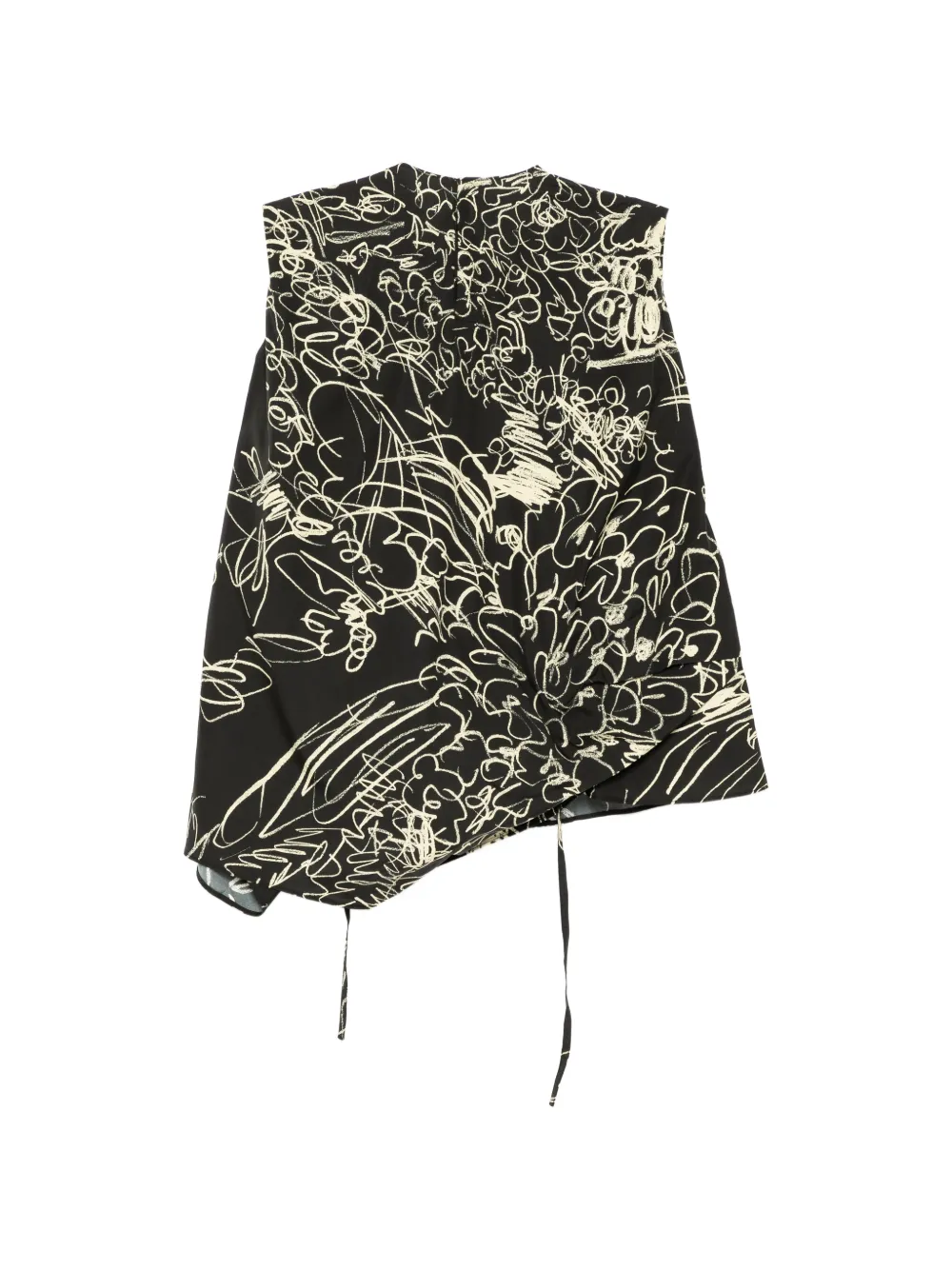 JNBY Top met bloemenprint Zwart