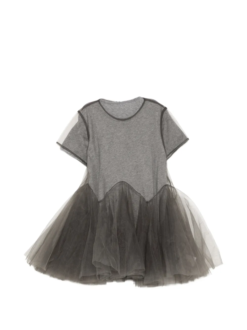 jnby by JNBY Abito con design a strati in tulle - Grigio