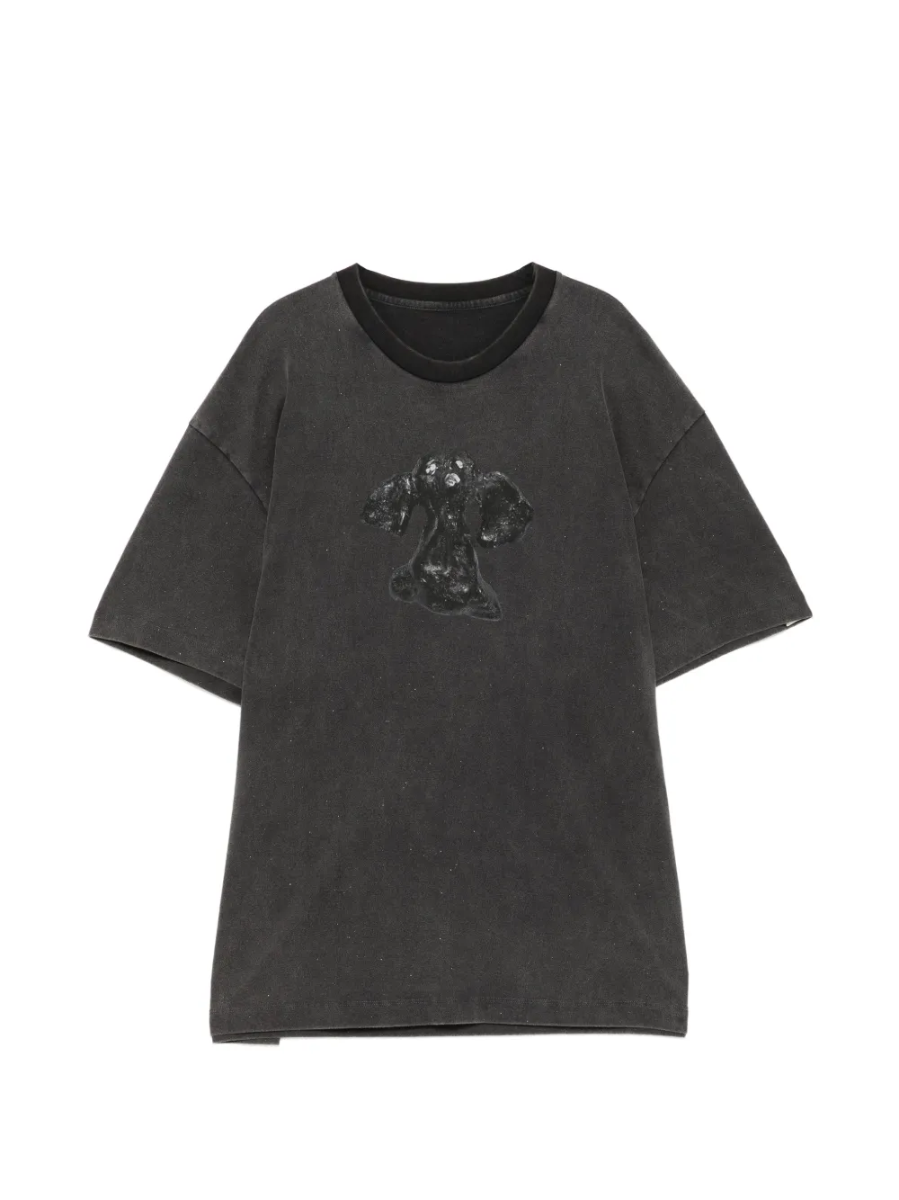 Jnby Washed Ceramic Dog T-shirt In Multi
