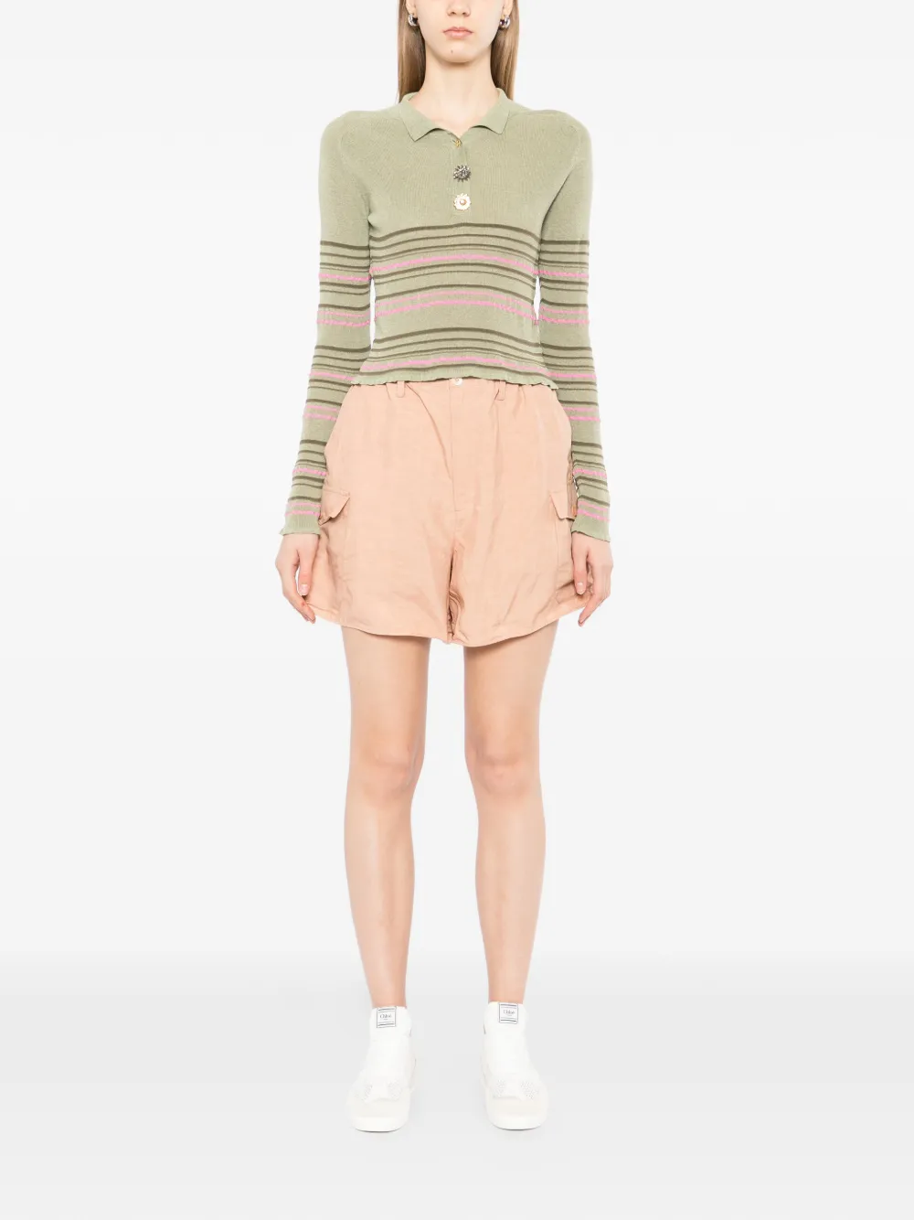 JNBY Cargo shorts Groen