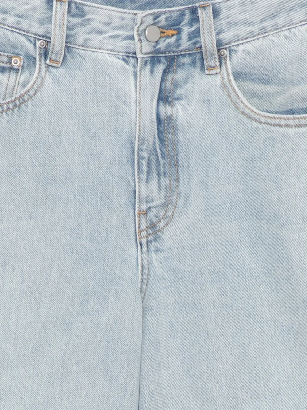  Jnby Vaqueros Capri De Algodón - Azul 
