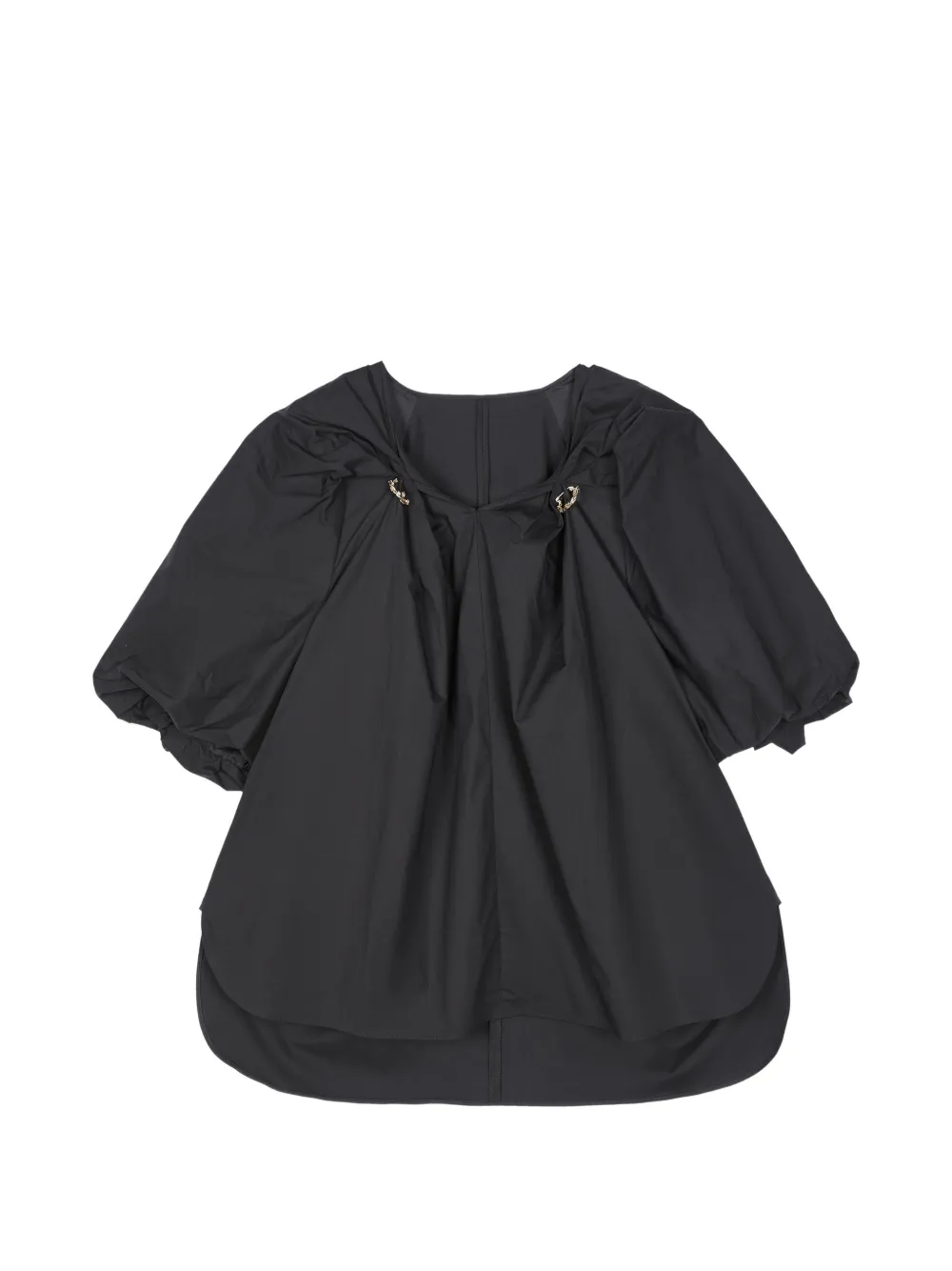 JNBY Blusa con scollo a V - Nero