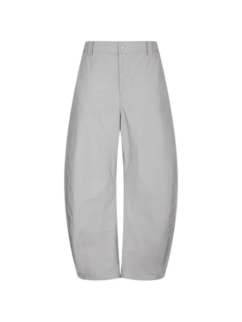 CROQUIS rivet-trim barrel trousers