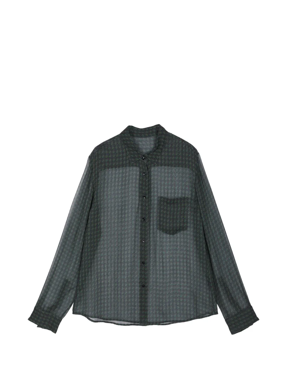 JNBY Blusa a quadri - Verde