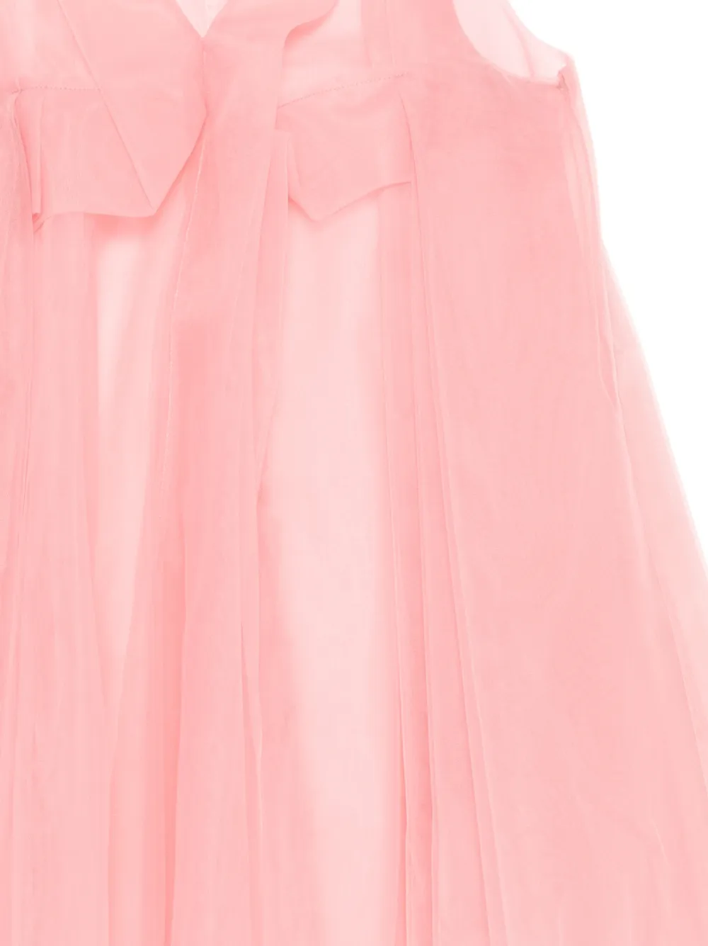 jnby by JNBY Mesh A-lijn jurk met wolkenprint Roze