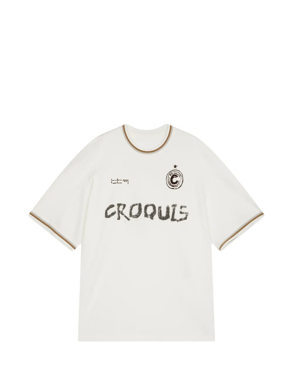 CROQUIS t-shirt à fleurs - Blanc