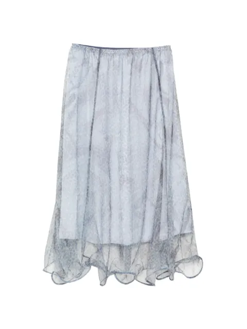 JNBY paisley-print midi skirt