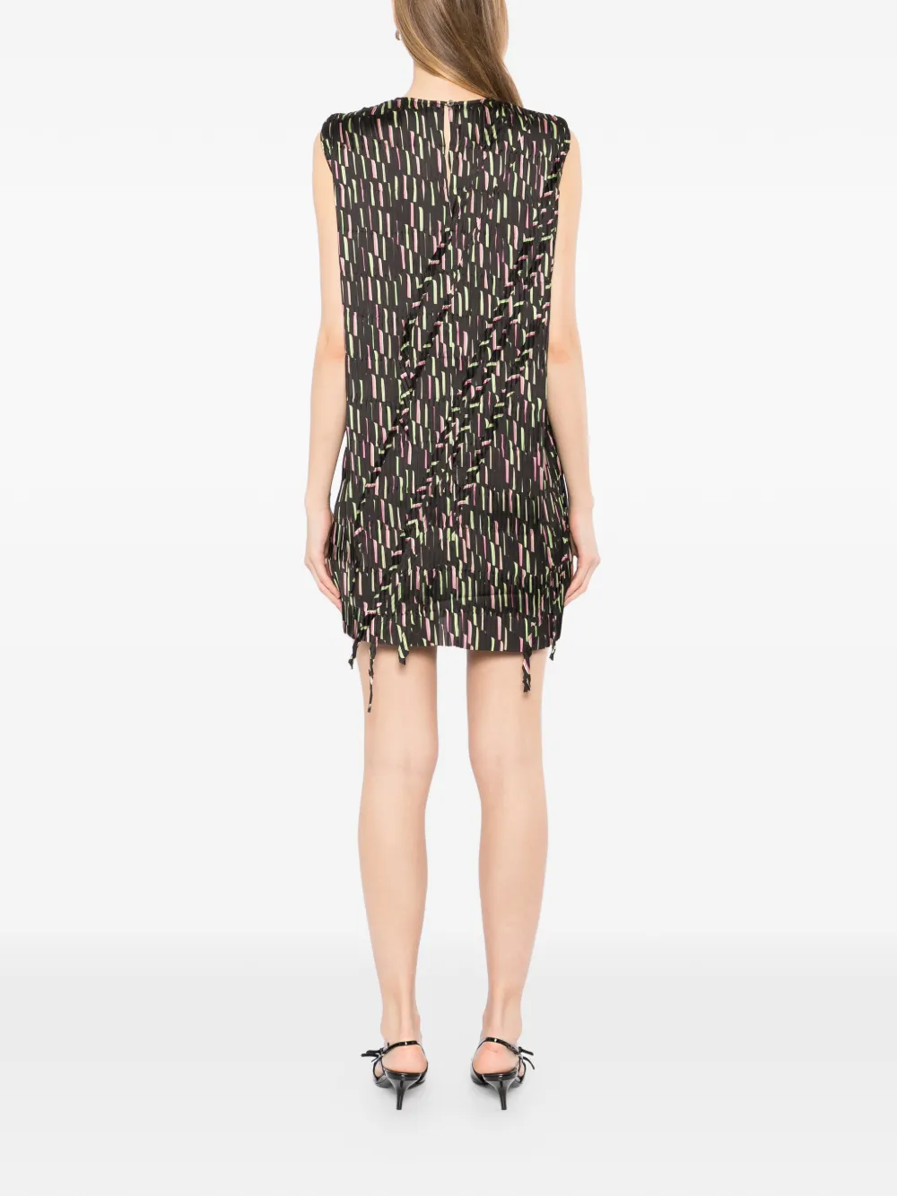 JNBY Mini-jurk met geometrische print Bruin