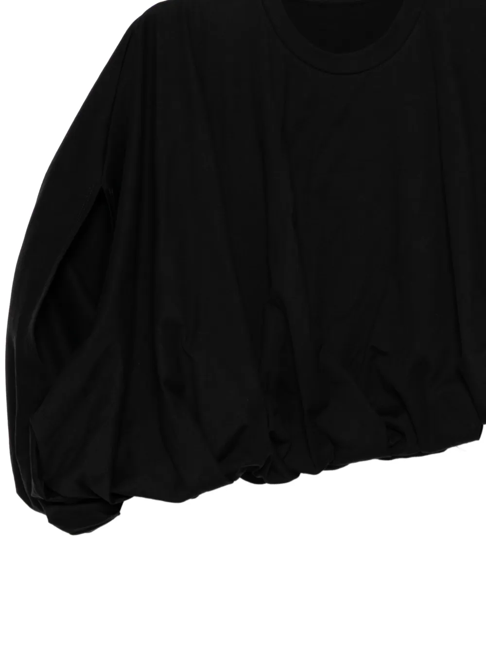 JNBY Breezy cropped top Zwart