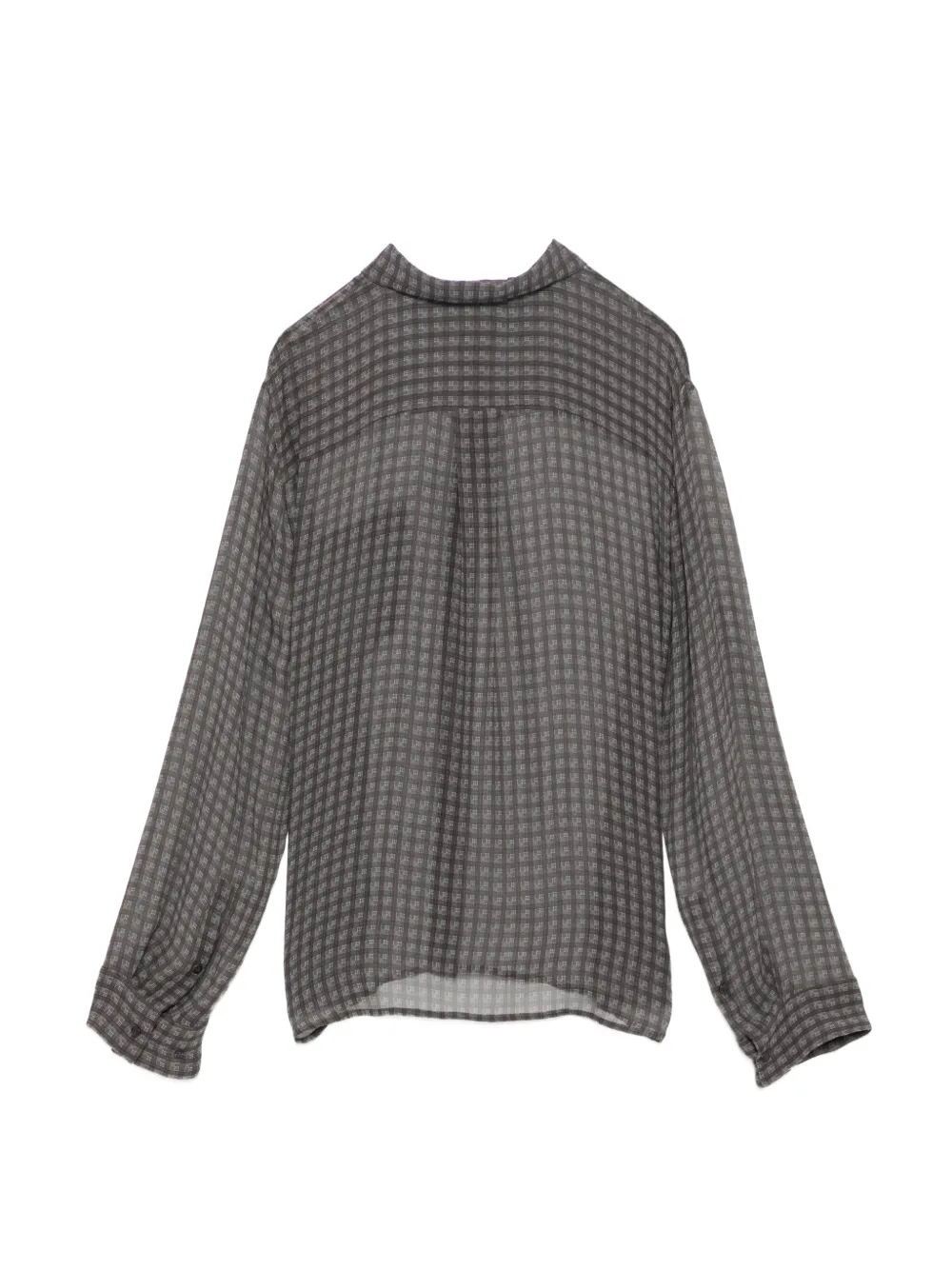 JNBY Geruit blouse Grijs