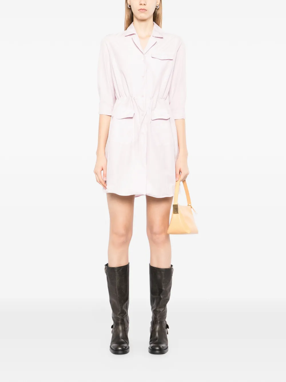 JNBY Mini-jurk met kraag Roze