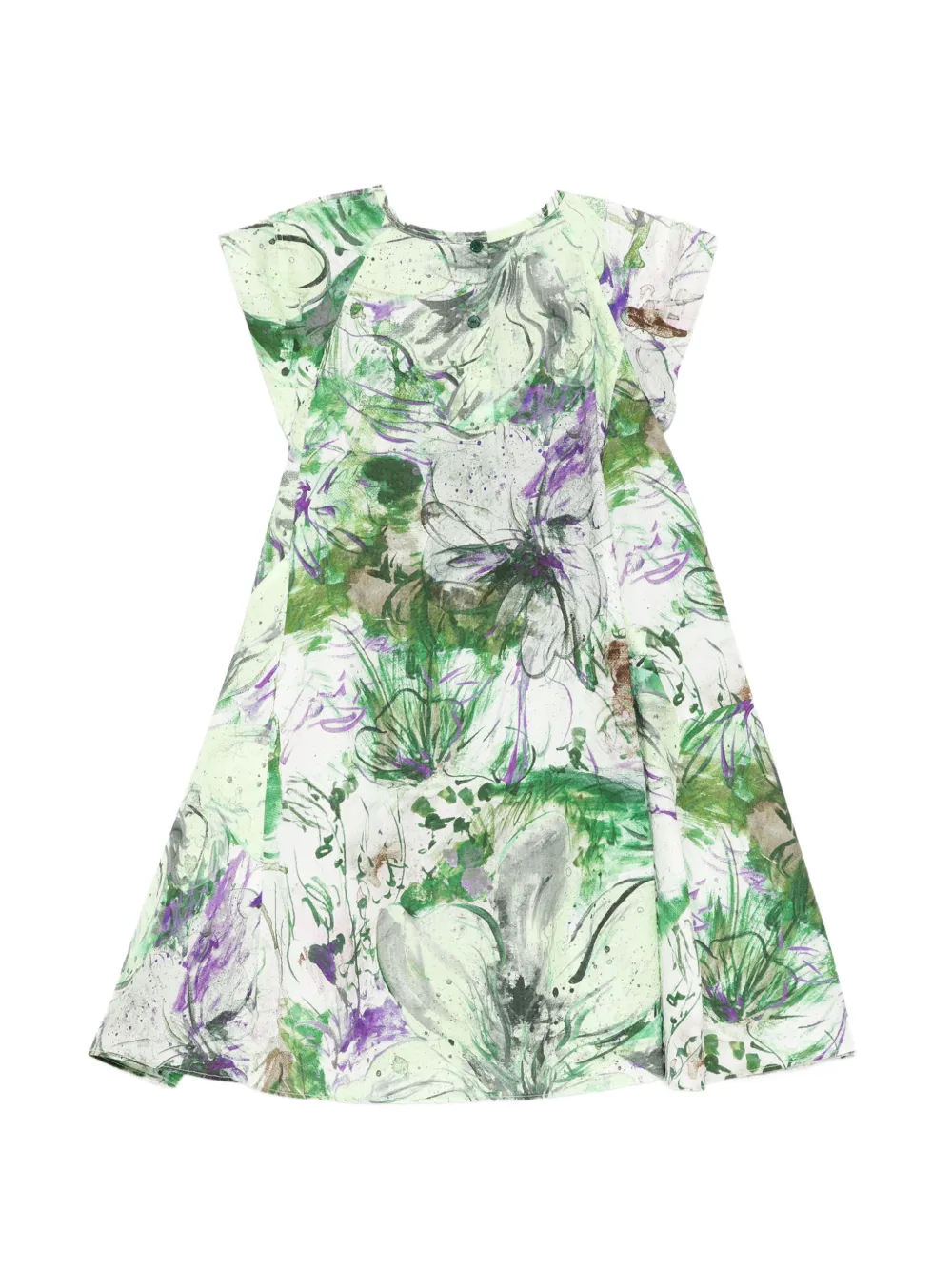 jnby by JNBY Jurk met bloemenprint Groen