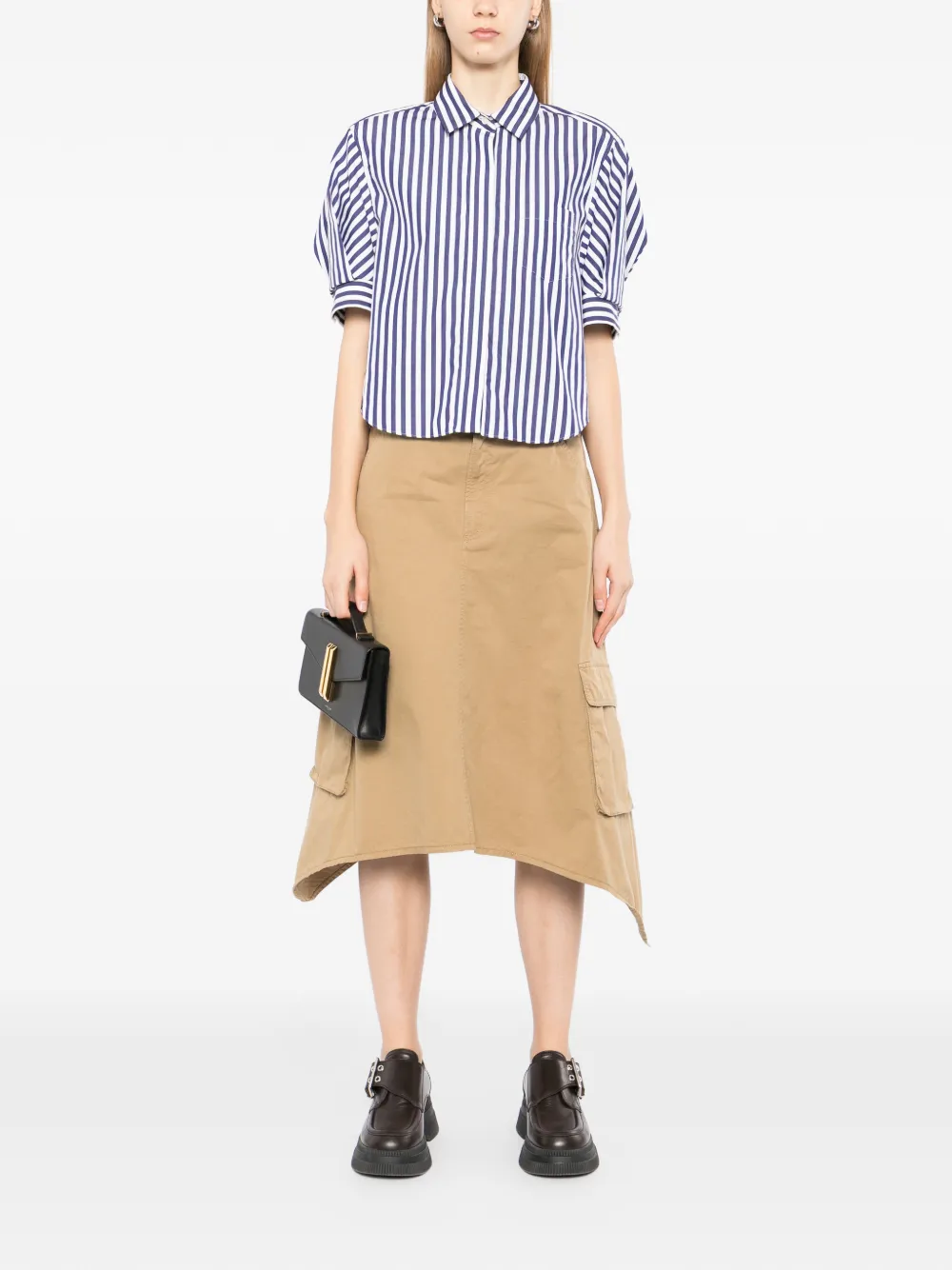 JNBY Gedeconstrueerde midi-rok Beige