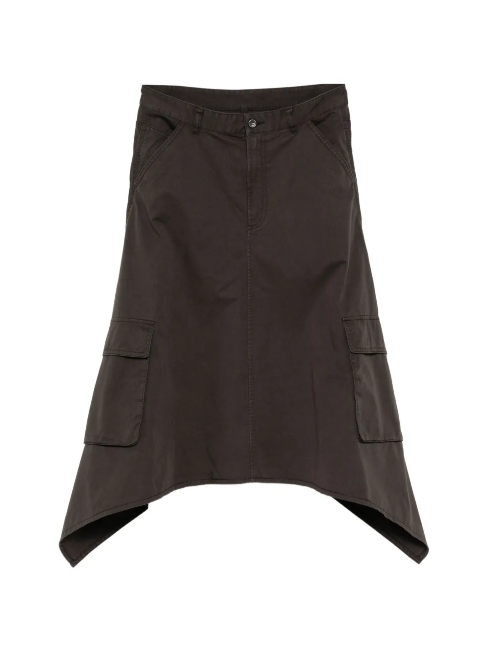 JNBY Gonna midi destrutturata - Marrone