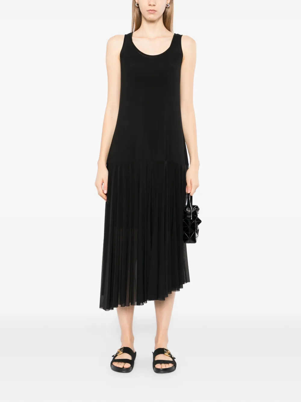 JNBY Jurk met asymmetrische afwerking Zwart