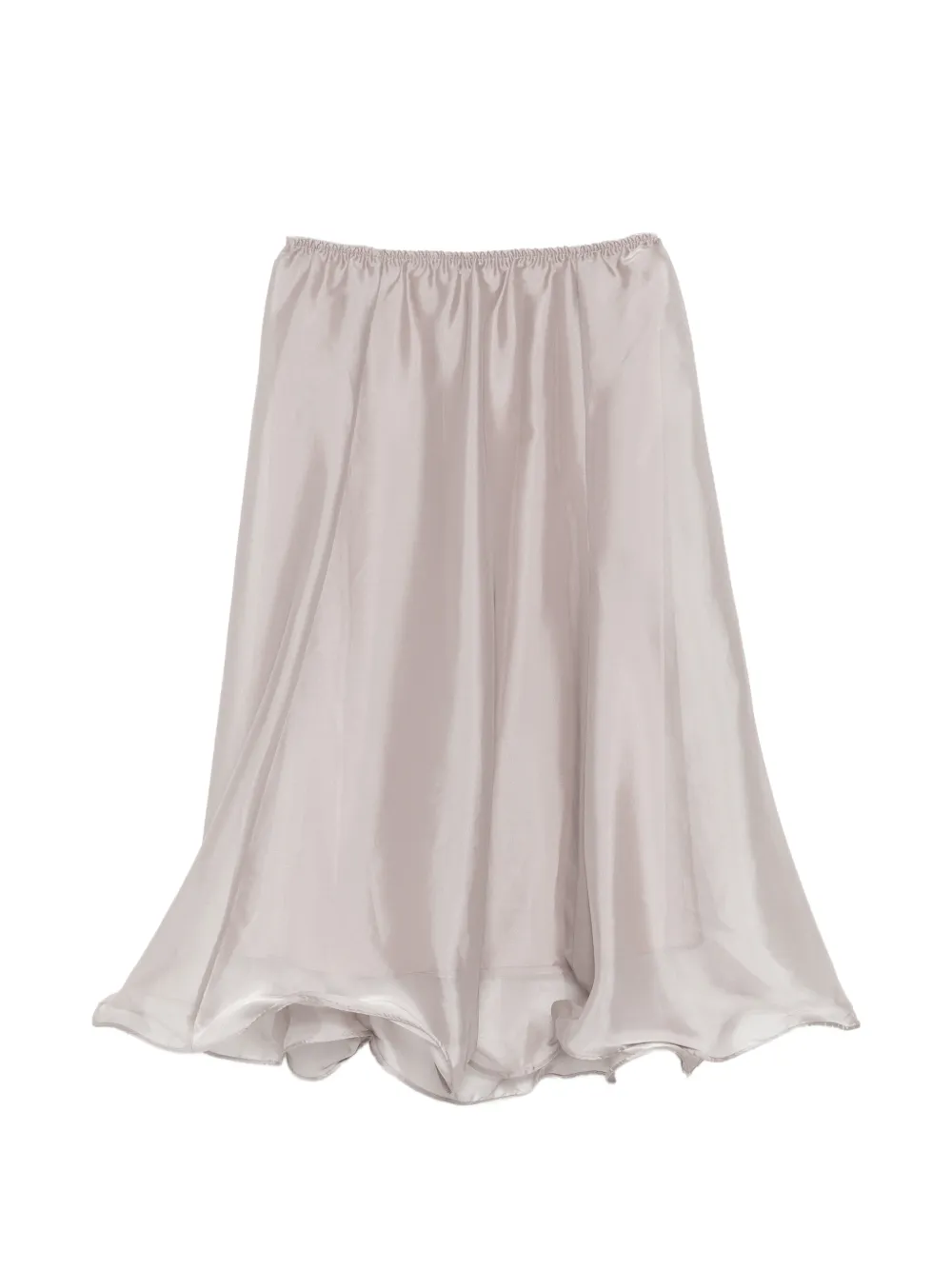 JNBY Midirock im Layering-Look - Grau