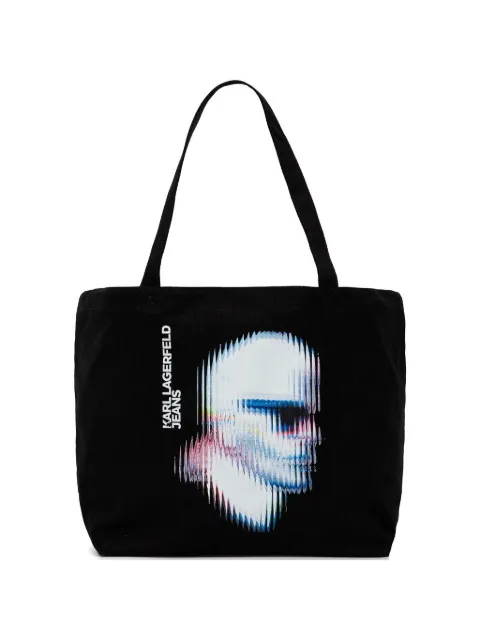 Karl Lagerfeld Jeans graphic-print tote bag
