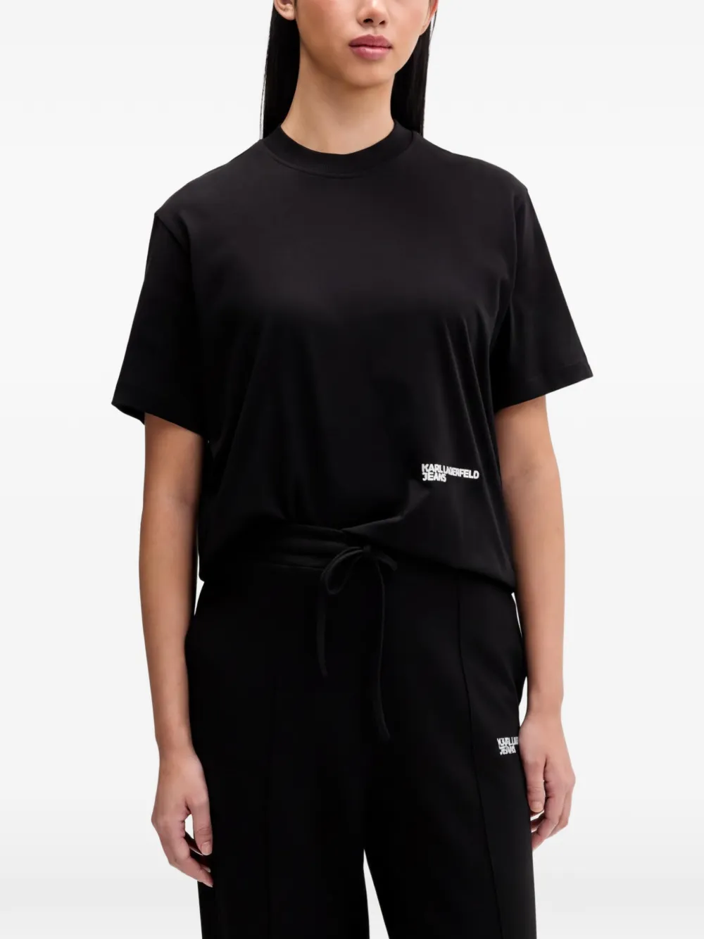 Karl Lagerfeld Jeans graphic T-shirt - Schwarz
