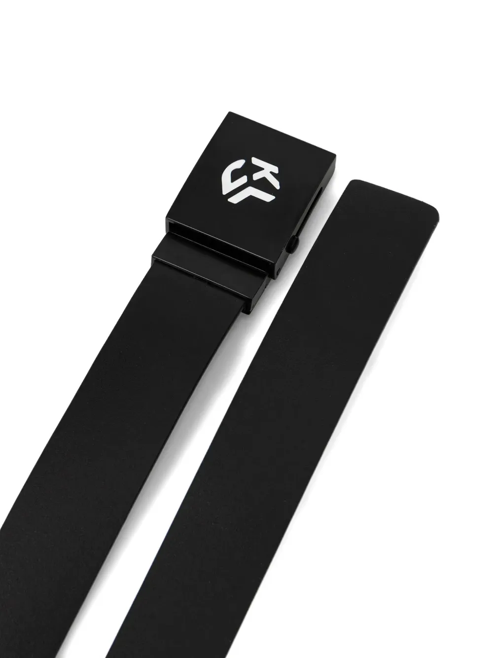 Karl Lagerfeld Jeans Riem met logoplakkaat Zwart
