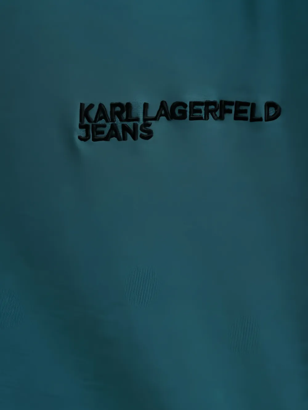 Karl Lagerfeld Jeans T-shirt met logo Blauw