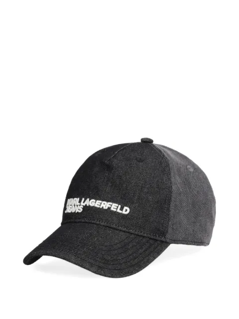 Karl Lagerfeld Jeans two-tone baseball cap