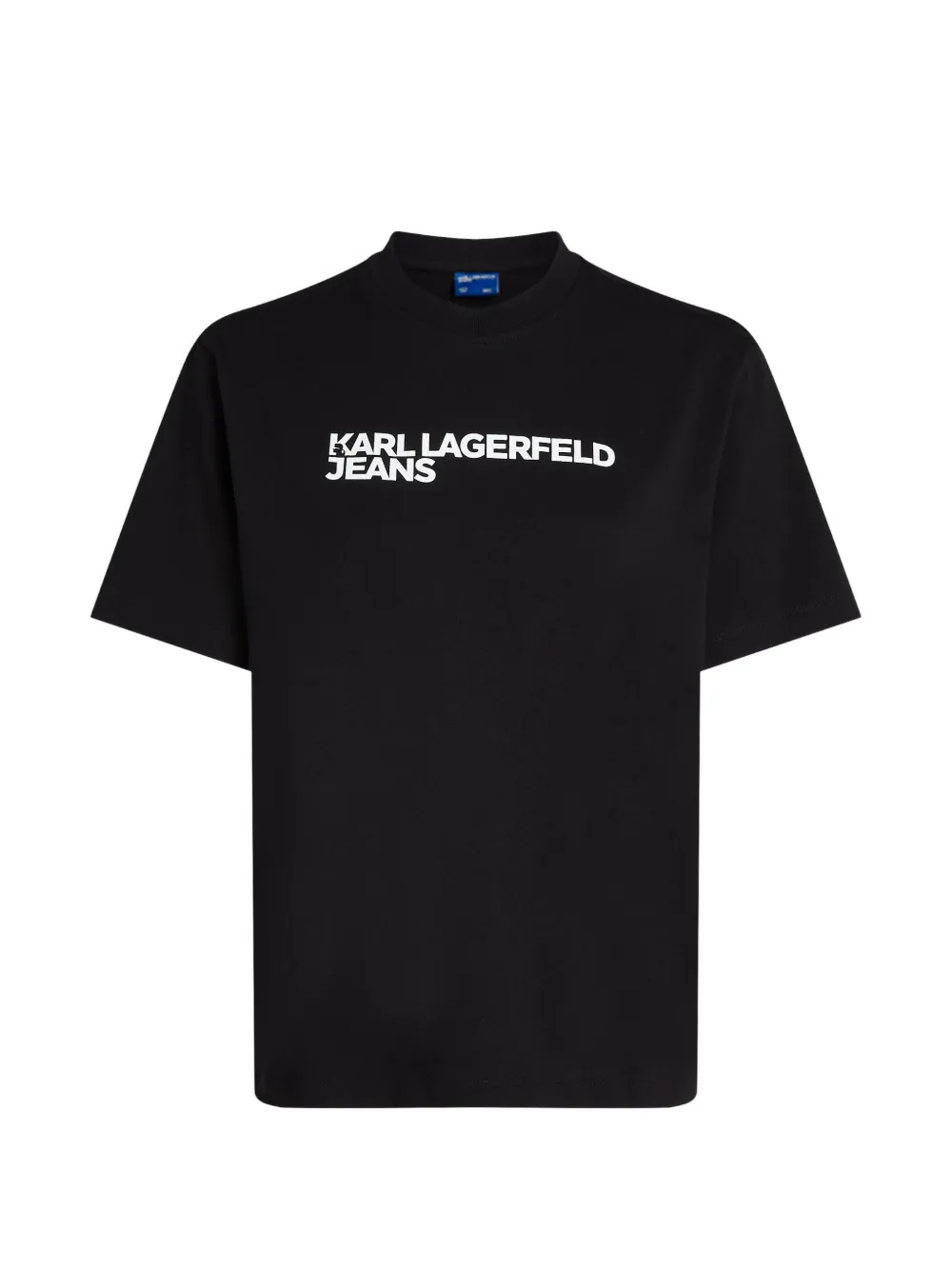 Karl Lagerfeld Jeans T-shirt met logoprint Zwart
