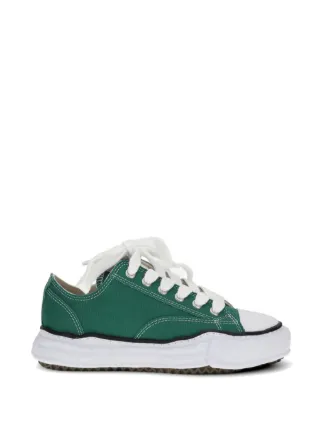 靴 Maison MIHARA YASUHIRO PETERSON Canvas Maison MIHARA YASUHIRO Tênis Cano Baixo Peterson De Canvas | Verde