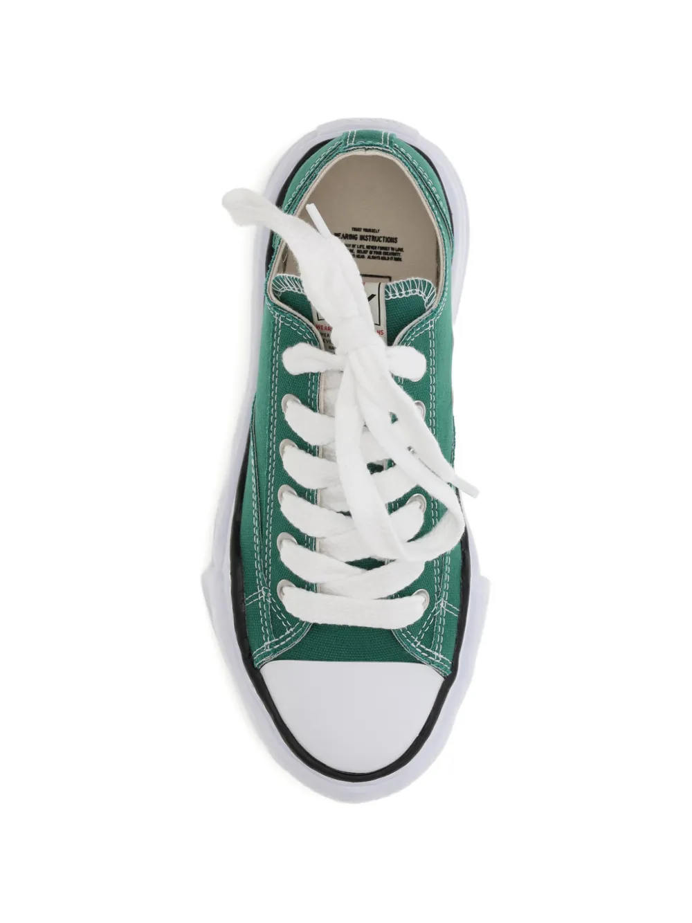 Maison MIHARA YASUHIRO Peterson low-top sneakers Groen