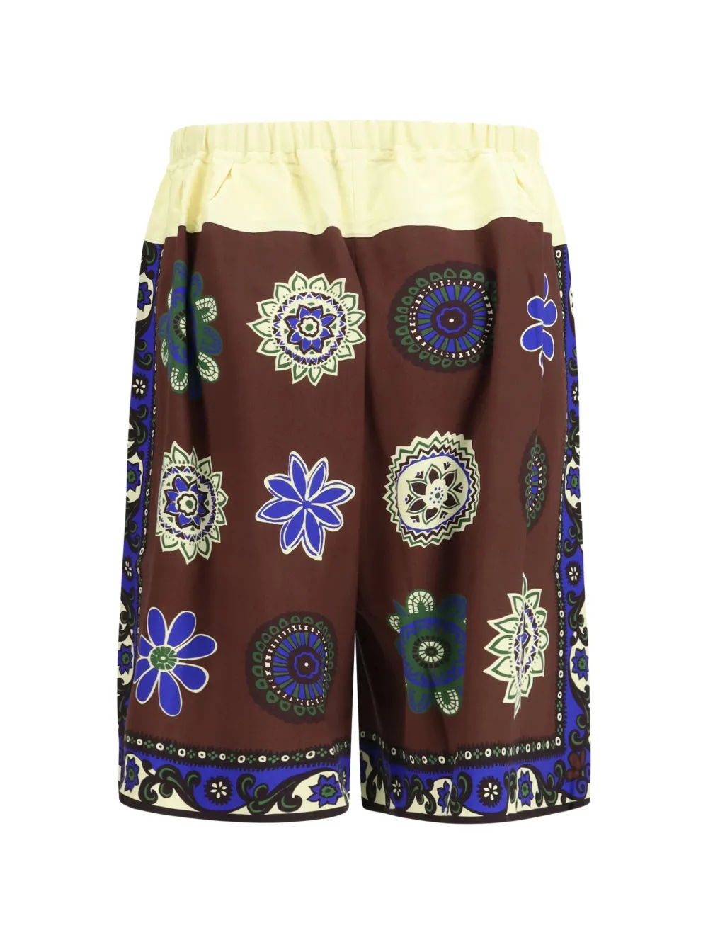  Alemais Jasper Floral-print Drawstring Shorts - Brown 