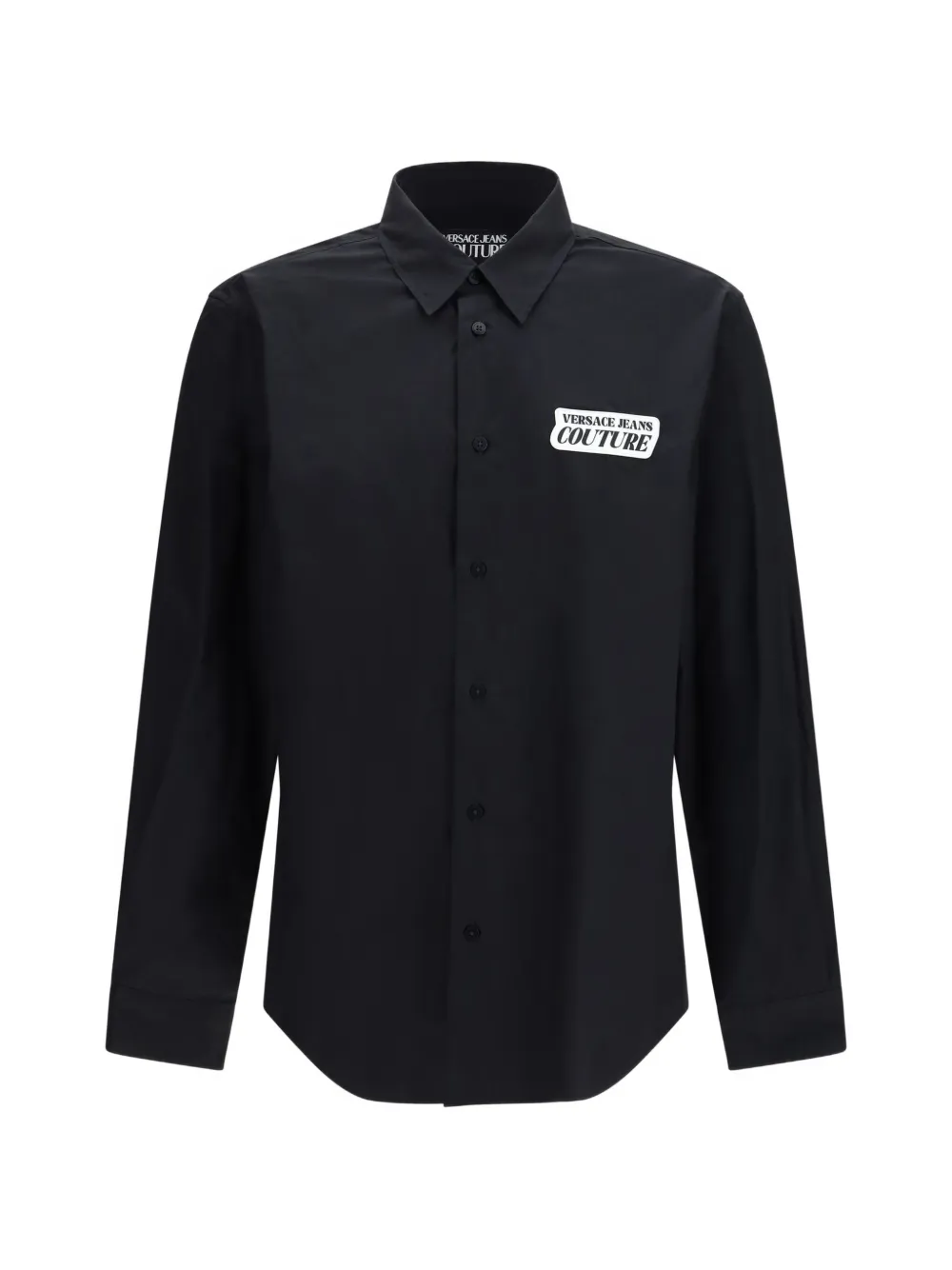 Versace Jeans Couture patch cotton shirt - Nero