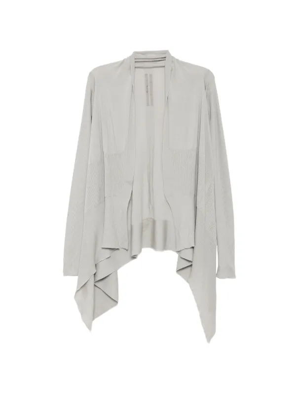 Rick Owens リブニット カーディガン | グレー | FARFETCH JP
