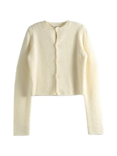 Rier bouclé-knit cardigan