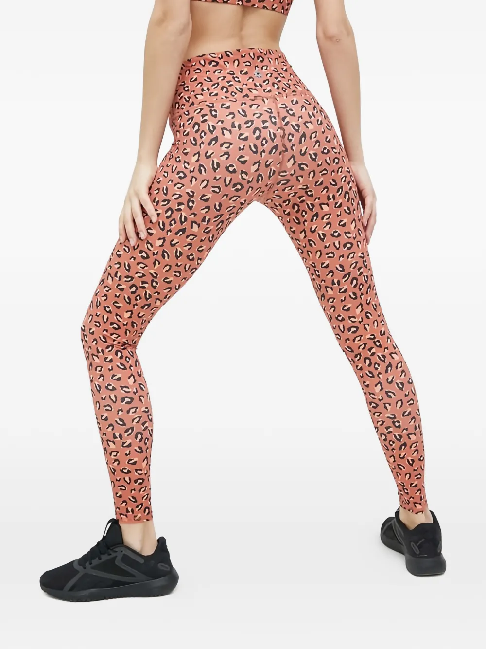 Billabong Legging met luipaardprint Oranje