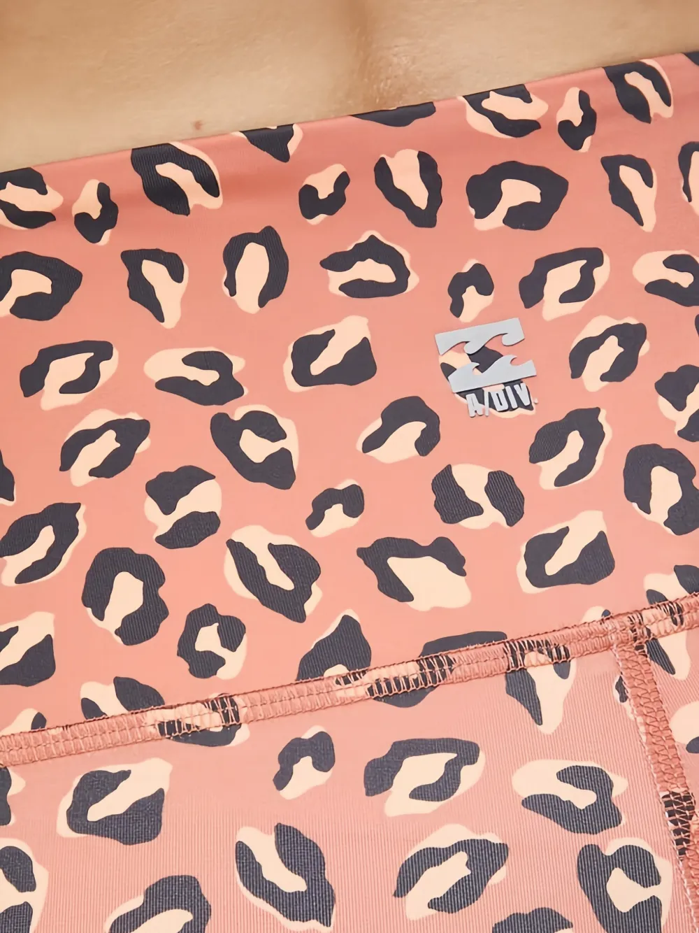 Billabong Legging met luipaardprint Oranje