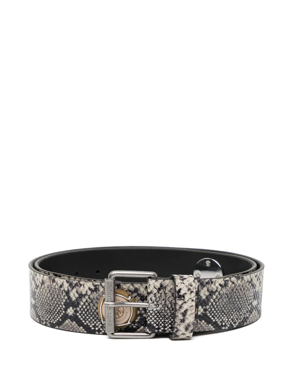 Martine Rose Champagne Cap Classic belt - Grigio