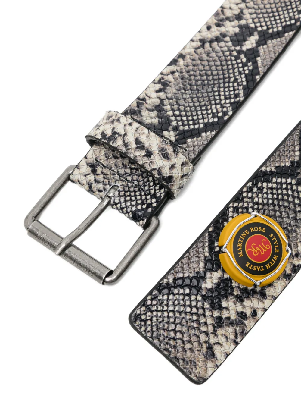 Martine Rose Champagne Cap Classic riem Grijs