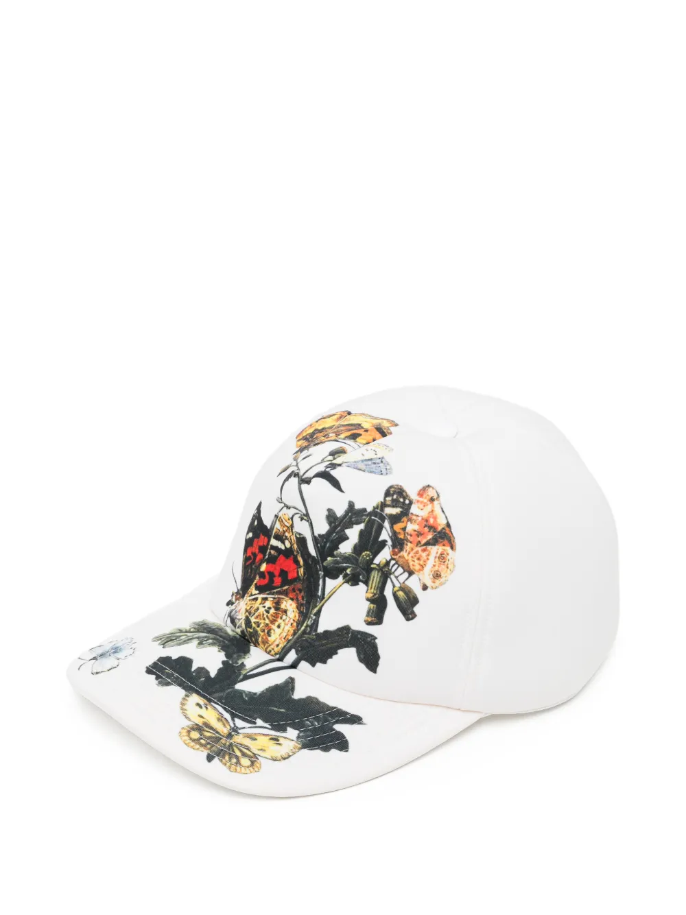 Undercover butterfly-print cap - Toni neutri